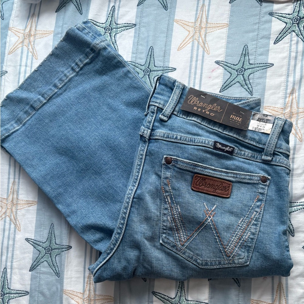 Wrangler Women's High-Rise Blue Jeans